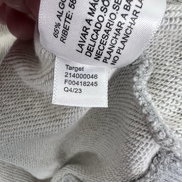 Prince Pickleball Womens Cropped 1/4 Zip Pullover Sweatshirt Gray Size Small NWT - Picture 8 of 8